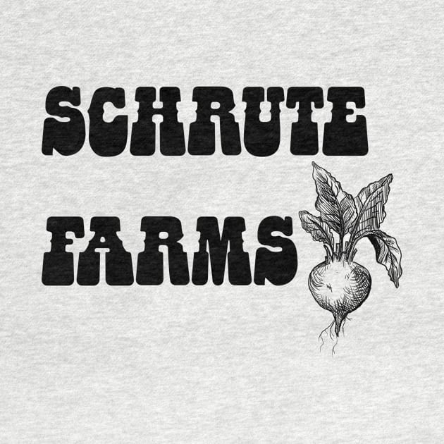 Schrute Farms (solid version) by ichigobunny